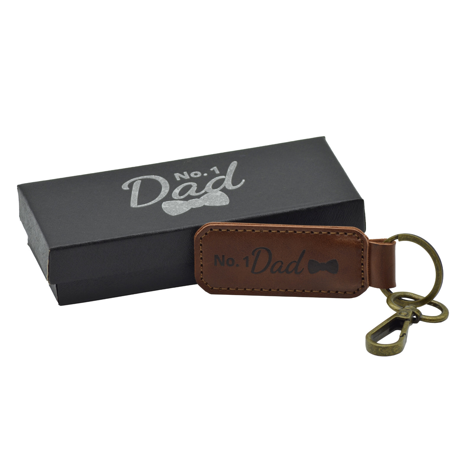 No. 1 Dad Schlüsselanhänger Best Dad Papa Geschenk Vatertag