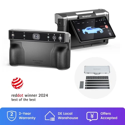 Revopoint MIRACO Plus 3D Scanner 0.02mm20Fps Photogrammetric Metrology 3DScanner