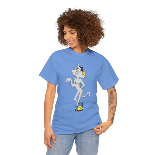Vintage Wordsworth Cat T-Shirt, Heathcliff Cartoon Shirt, Roller Skate Cat Tee - Picture 80 of 118