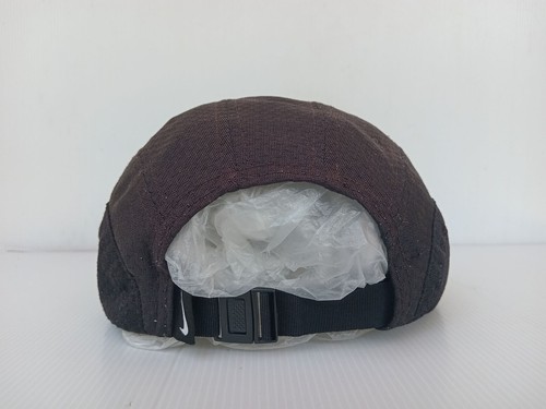Vtg. 6 Panel Nike Hat Cap Black Full Mesh TAILWIND mini White Swoosh - Picture 4 of 8