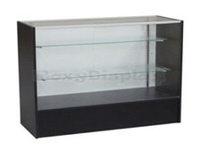 60" Full Vision Black Showcase Display Store Fixture Knocked Down SC-SC5BK