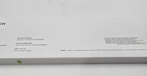 Apple Watch Series 9 MR8U3CL/A 41mm Starlight M/L - Photo 4 sur 6