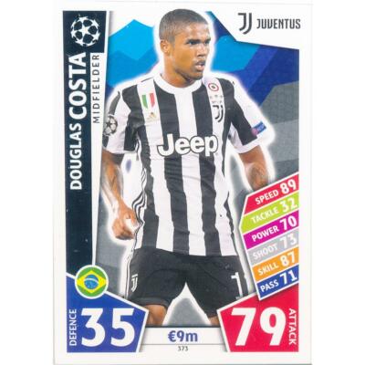 Match Attax Champions League 17/18 - 373 - Douglas Costa - Juventus