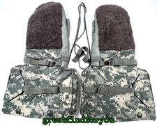 USGI MILITARY EXTREME COLD WEATHER MITTENS PROPPER INTERNATIONAL USGI ACU CAMO