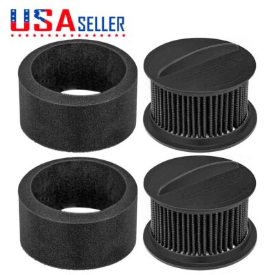 2 Pack Washable Filter & Foam for Bissell CleanView Helix Plus Vacuum 22C1 22C12