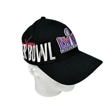 Super Bowl LVIII Las Vegas New Era Hat Spell Out Small Medium Flex Fit