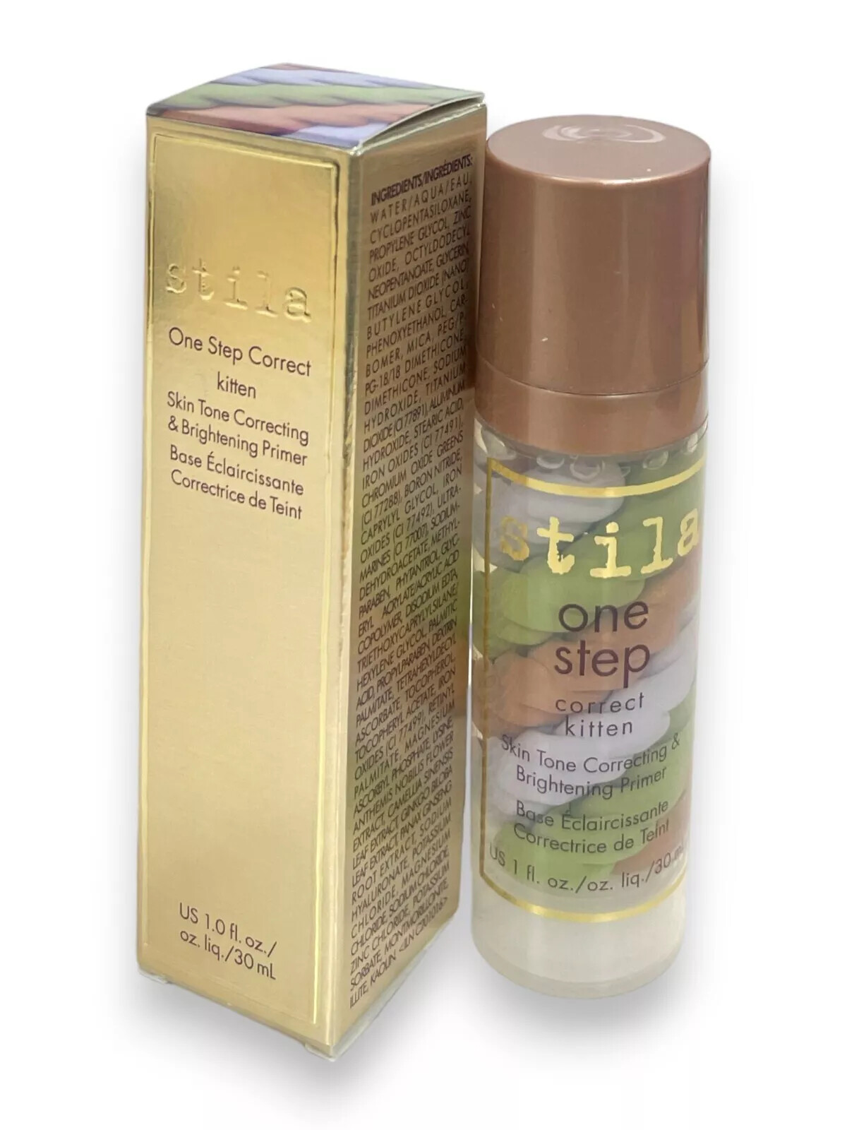 Stila One Step Skin Tone Correcting & Brightening Primer 30 ml Three-Colors