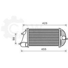 Ladeluftkühler für Suzuki Swift IV FZ NZ 1.3 DDiS 300x175