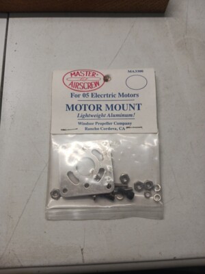 Master Airscrew 05 Electric Motor Mount - Light Weight Aluminum - MA3300