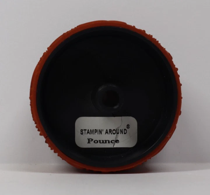 Stampin' Up POUNCE Estampación de Goma Alrededor de 1" Rueda Gato Gatito Hilo Frolic Foto 3 de 3