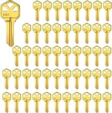 50PCS KW1 Brass Key Blanks