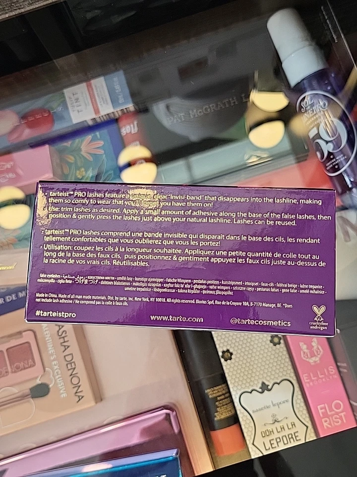Tarte Taretist Pro Pestañas Postizas DESAFORTUNADAS Largo Volumen Conjunto De 2 Vegano NUEVO Foto 3 de 4