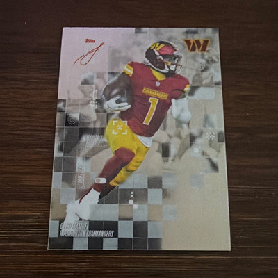 Topps 2025 Composite After Image Insert AI-25 Deebo Samuel Commanders