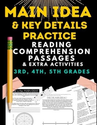Main Idea and Key Details Practice READING COMPREHENSIO -  NEW MARCY CHRISTINE 2