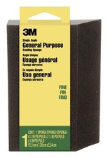 3M General Purpose Sanding Sponge CP-040NA,Single Angle, 2 7/8 in x 4 7/8 in x 1