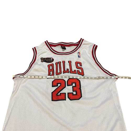 Nike Michael Jordan 97-98 Chicago Bulls Authentic Jersey Mens 56 Finals Patch - Picture 11 of 12