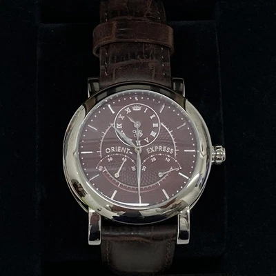Orient Express Automatic Watch Leather Strap OP 8001 13 - Image 1 of 4