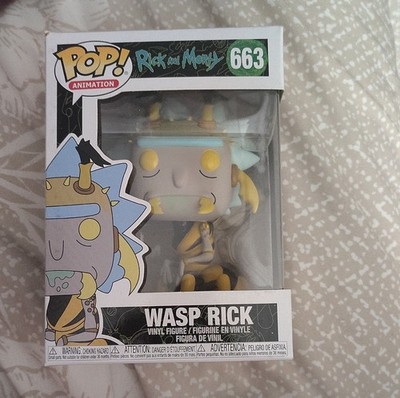 Funko Pop! Vinyl Rick and Morty Wasp Rick #663 Animation Vinyl Figure Standard