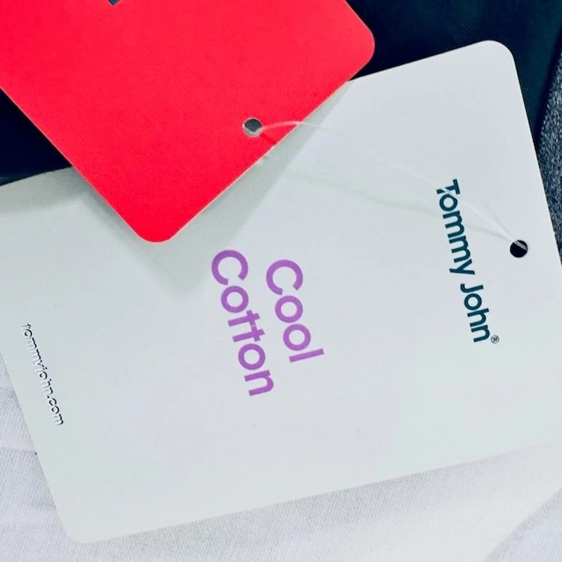 Nuevo con etiquetas Tommy John Algodón Performance Calzoncillos Ropa Interior Rojo Rayas Negro Para Hombre Pequeño Foto 3 de 4