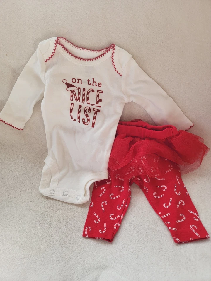 Carter's Just One You BONITA LISTA *NUEVO* Tutú Bebé Niña Recién Nacido Foto 2 de 2