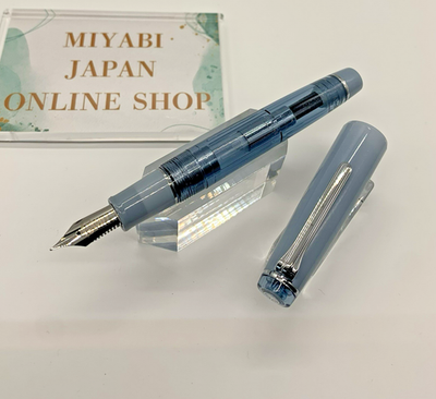 #ad New SAILOR Pro Gear Nagasawa Umeda Chayamachi 15th CHASKA BLUE SILVER Pen amp; Ink $269.00