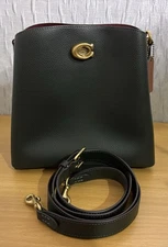 coach handbags cross body Shoulder Bag Hunter Green 