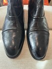 Jo Ghost, Vintage Cap Toe Boots, Black, Size 45, Style 2403M. Made In Italy — photo 4