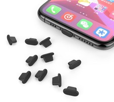  10 Pieces Anti Dust Plugs For Iphone 14, 13, 12, 11, Pro, X, Xs Max,