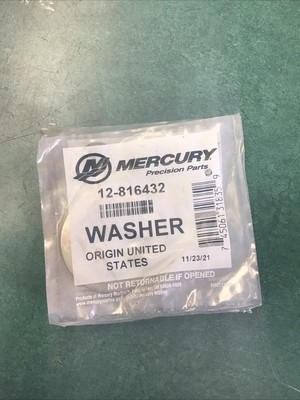 #ad Mercury Marine Washer 12 816432 $8.00