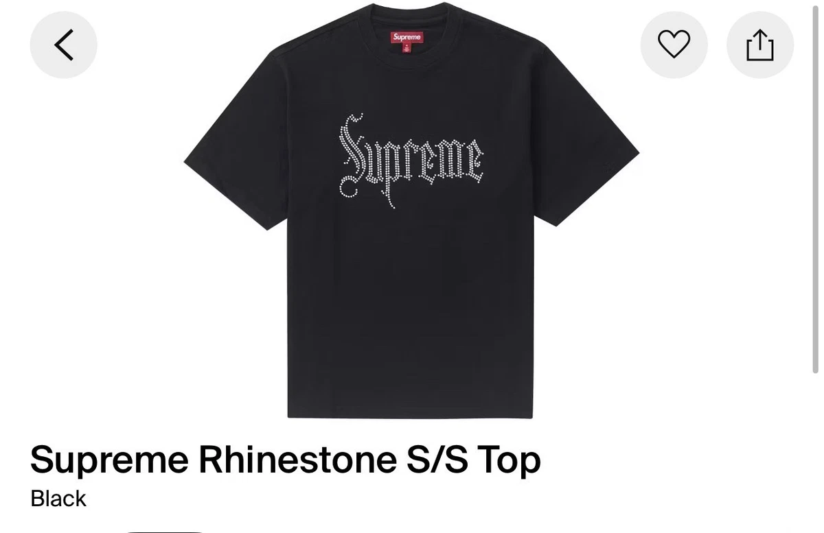 Supreme Black T-Shirts for Men for sale - eBay