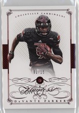 2015 National Treasures College Flawless Diamond Ruby 1/15 Devante Parker 1t3