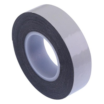 Schwarz 19mm x 5m Selbstverschmelzendes Gummiband Abdichtung Abdichtung Kabel Rohr
