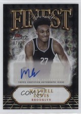 2024 Topps Finest Black Geometric Refractor 7/25 Maxwell Lewis #FA-ML Auto 04tw