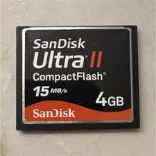 SanDisk Ultra II 4GB CompactFlash CF Memory C...