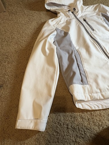 Zeroxposur Jacket Women's Size XL White & Gray Fleece Lined Adjustable Wrists - Picture 8 of 10