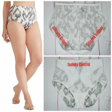 RUBY RIBBON SHAPING BRIEF SIZE LARGE **VIPER PRINT**