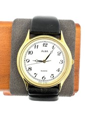 vintage seiko alba Men  s Quartz Watch Y136-6A10 32mm Ships From Japan -f226