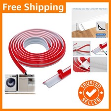 Water-Resistant White Coving Trim - 6m Self-Adhesive Moulding for Easy Install