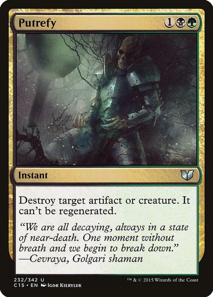 Putrefy #232 (NM) Commander 2015 (C15) MTG