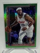Guerschon Yabusele 2025-26 Topps #26 Green Holofoil 50/99