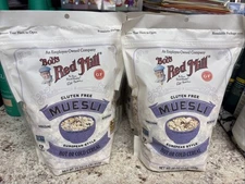 4PACK Bobs Red Mill  Muesli Cereal 16 oz European SMALL BUSINESS 🍇🍉🍊🎂❤😍