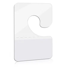 Prudiut 300 Pack Hang Tabs Hook Tags Adhesive Hanging Heavy Duty Sticky Hooks