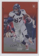 2019 Panini Chronicles Luminance Update Rookies Red 81/99 Noah Fant #218 0d9