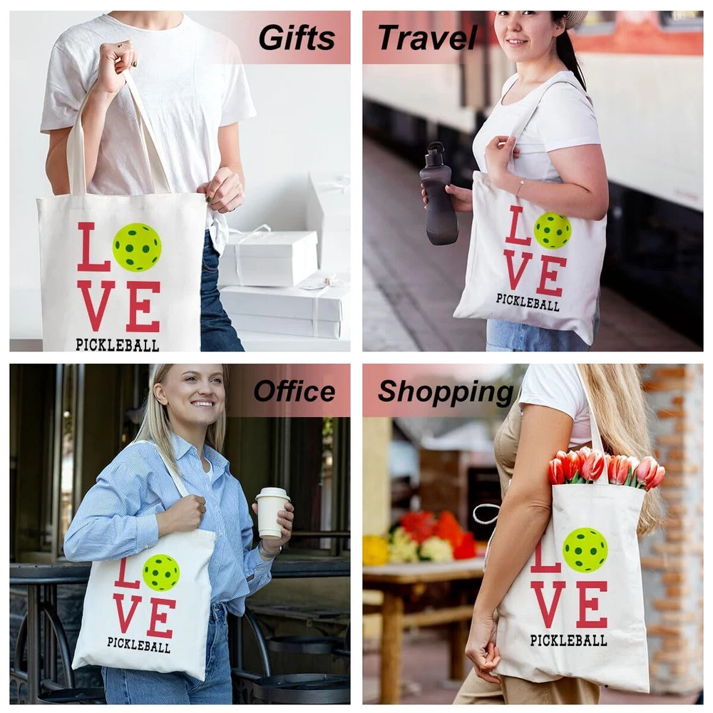 Pickleball Tote Bag Pickleball Bag Pickleball Accessories Pickleball Gifts In...