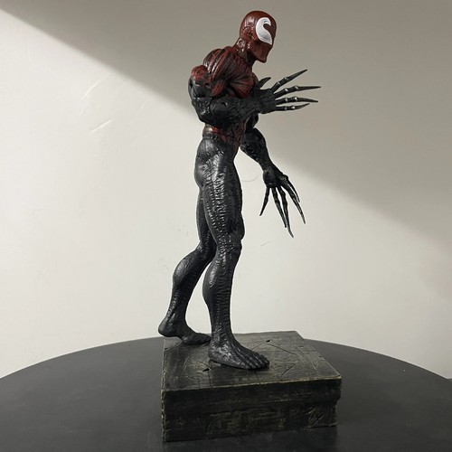 26cm Venom Symbiote Action Figure Toys With 2 replaceable head carvings Venom - Picture 11 of 22