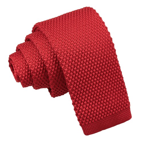 Boys Regular Tie Knit Knitted Plain Solid Formal Casual Children Necktie by DQT - Picture 22 of 43