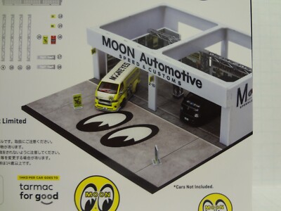 Tarmac Works 1/64 Accessories Pit Garage Diorama - MOONEYES