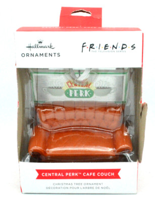 Hallmark Friends Central Perk Cafe Couch Christmas Tree Ornament