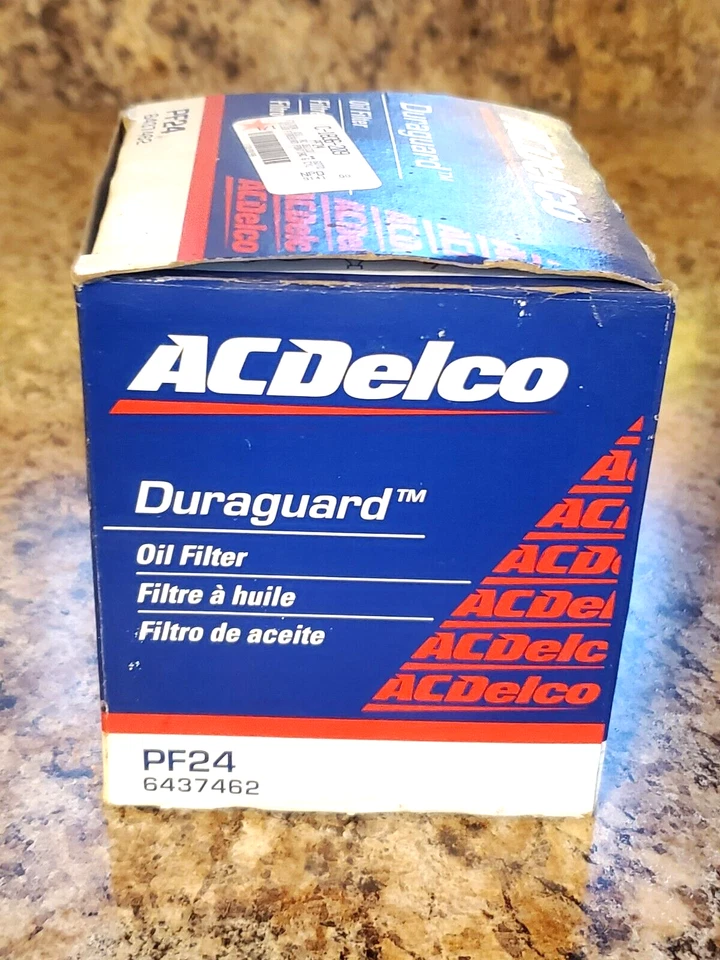 Filtro de aceite Duraguard AC Delco PF24 1967-1969 Pontiac 6437462 OEM NOS Foto 3 de 4