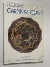 COLLECTING CARNIVAL GLASS 2ND EDITION BY MARION QUINTIN-BAXENDALE #BL18